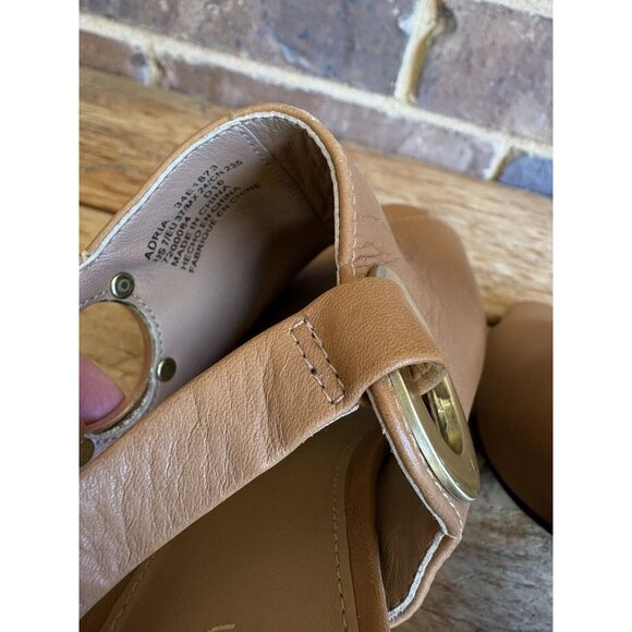 Calvin Klein Adria Tan Heeled Sandals Size 7 US - Picture 9 of 12